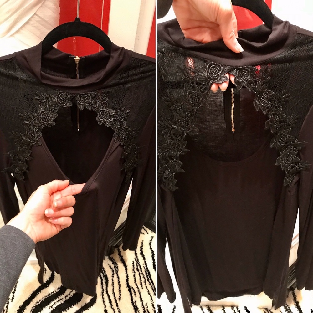 * NWOT Authentic Love Scarlett Long Sleeve Top